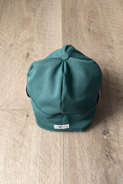 Green and Pink Flip Hat- Adult