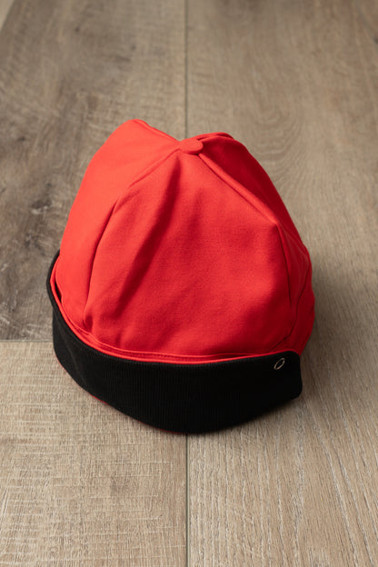 Red and Black Flip Hat- Adult