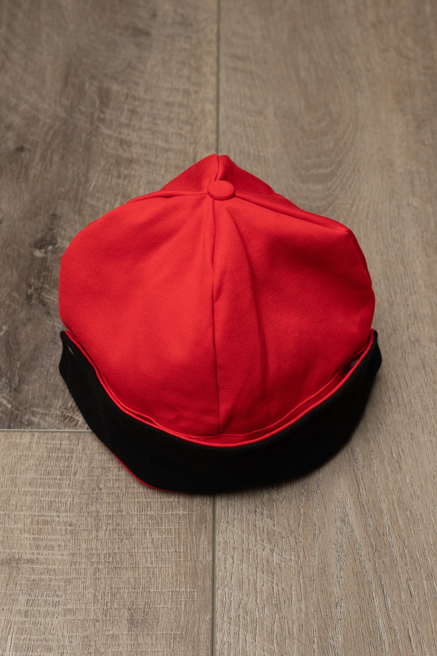 Red and Black Flip Hat- Adult